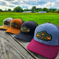 112 Casquettes de camionneur en gros, 256 casquettes vierges pour hommes, casquettes de camionneur personnalisées