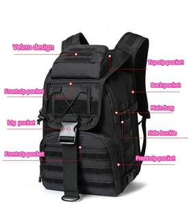 Sac à dos tactique multifonctionnel en gros pour voyage en plein air, sac à dos imperméable pour homme, sac à dos pour ordinateur portable - Product Image 3