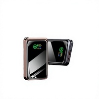 Station d'alimentation portable 10000 mAh à prix d'usine, grande capacité, entrée AC Type-C, charge rapide PD20W, batterie externe avec câble