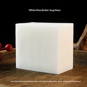 <span class=keywords><strong>Base</strong></span> de <span class=keywords><strong>Savon</strong></span> Artisanale à l'Huile Végétale et au Beurre de Karité aux Acides Aminés, Contrôle du Sébum et Hydratant, Transparent Blanc, Matière Première DIY, Vente en Gros - Product Image 4