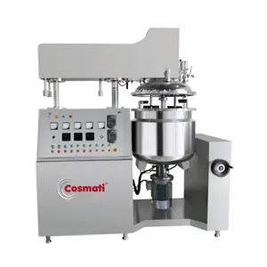 Fabrieksprijs Hete Verkoop Vacuüm Homogeniserende Mixer Emulgator Voor Crème Lotion Vacuüm Mixer Machine