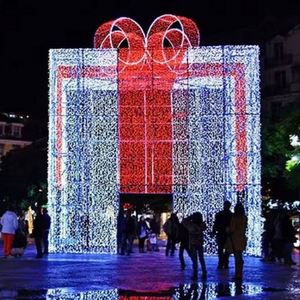 Mode Luxueux 3D LED Décoration De Noël Motif Lumières Géant Cadeau De Noël Lumières - Product Image 2
