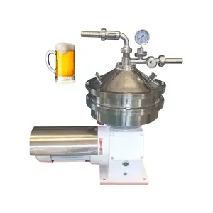 PLC Controle Beer Yeast Separação Disco Centrífuga Separador Máquina