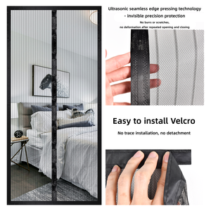 Giá rẻ nhà máy GIá chống muỗi Net rèm cửa sổ nhà bảo vệ từ lưới màn hình Cửa - Product Image 3