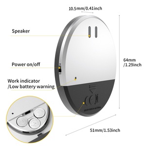 125dB สําหรับเด็กผู้หญิงผู้สูงอายุผู้หญิงความปลอดภัยดังหวาดกลัวสัญญาณเตือนภัยส่วนบุคคลป้องกันขโมยหน้าต่างและประตูเซ็นเซอร์เตือนเด็ก - Product Image 3