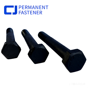 Parafusos Hexagonais de Aço de Liga de Óxido Preto de Alta Resistência 10.9S para Estruturas de Aço GB/T 1231-2024 - Product Image 6