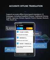 Traducteur intelligent P40 avec traduction en 134 langues, appareil de traduction photo hors ligne pour les voyages, l'apprentissage et les affaires
