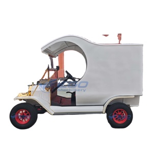 Autobús Turístico Eléctrico de 2 Plazas, Diseño Clásico Vintage Personalizado, de Lujo, para Hoteles y Resorts - Product Image 1