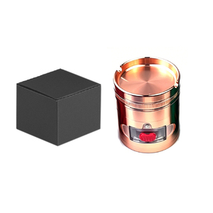 Combo de Molinillo y <span class=keywords><strong>Rodillo</strong></span> 2 en 1 Directo de Fábrica con Ventana Lateral, Triturador de Hierbas de Aleación de Zinc, Impresión de Logotipo Personalizado, Stock Disponible - Product Image 6