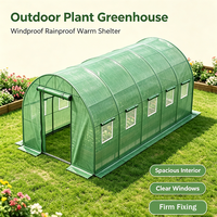 Mini serre tunnel de jardin, abri pour plantes de petite taille pour petits jardins domestiques
