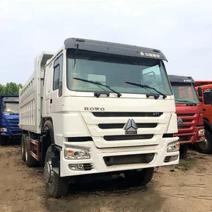 Camion à benne howo 35 tonnes, marque populaire chinoise, en stock, 371hp, 375hp, EURO III, 8x4, bon état, pour les soldes