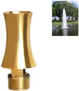 Cascade Fountain Nozzle-1/2 "DN15 & 3/4" DN20 Kuningan Semprotan Air Sprinkler-untuk Taman Kolam taman Hiburan, Museum, Perpustakaan