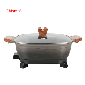Phisma Venta caliente 220V 1500W antiadherente 6.2l Fondue <span class=keywords><strong>Crock</strong></span> 2-6 personas <span class=keywords><strong>olla</strong></span> caliente China eléctrica para la venta - Product Image 3