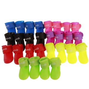 Petites bottes de pluie décontractées en PU antidérapantes pour chiens et chats, toutes saisons, modèle 1405121902, en stock, approvisionnement direct - Product Image 2