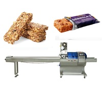 Machine d'emballage de barres protéinées entièrement automatique Machine d'emballage de barres granola de barres céréalières énergétiques de bonbons
