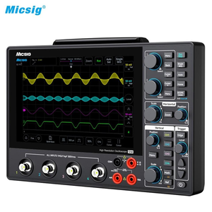 Micsig Túi Xách Thiết Lập MHO14-100/MHO14-200 Kỹ Thuật Số Oscilloscope 100Mhz/200Mhz Băng Tần 1GSA/S Lấy Mẫu Tỷ Lệ 12Bit Với Multimeter - Product Image 1