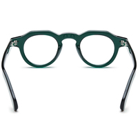 Monturas de Gafas Ópticas de Acetato Borregls para Hombre, Nueva Marca de Diseño, Gafas Redondas Vintage Retro para Mujer, Lentes 19411