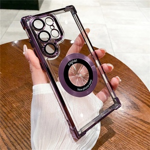 Funda Transparente para Samsung S24 Ultra, con Protección Anticaídas en las Cuatro Esquinas y Recubrimiento Electrolítico Rígido - Product Image 3