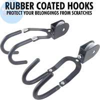 Kayak, canoë, bateau, vélo, système de levage, kayak, support de rangement au plafond, support de vélo avec corde de 15M