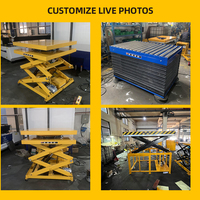 Table élévatrice à ciseaux électrique JIALITE série HW à hauteur de levage personnalisée, plateforme à ciseaux non standard pour les tâches spéciales sur les lignes d'assemblage