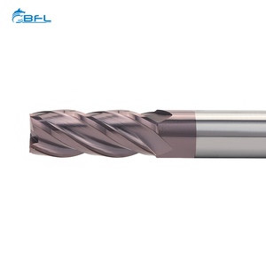 BFL Tungsten Carbide 4 Flute <strong>Flat</strong> <strong>End</strong> <strong>Mills</strong> CNC Machine Tools Milling Cutter - Product Image 4