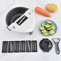 Hotselling keukenhulpjes: handmatige mandoline, fruit- en groentesnijder, uienhakker, groentesnijder, groentehakker
