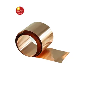 Tiras de cobre de berilio, lámina de tratamiento térmico TF00 TH01 TH02 TH03