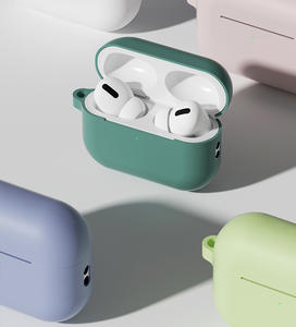 Para <span class=keywords><strong>Airpods</strong></span> <span class=keywords><strong>Pro</strong></span> 2nd Generation Case Funda de silicona para auriculares Fundas protectoras para Air Pods <span class=keywords><strong>PRO</strong></span> 2 con gancho - Product Image 6