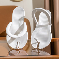 Tongs pliables pour femmes, pour l'extérieur, la maison, les voyages, la salle de bain, la plage, antidérapantes