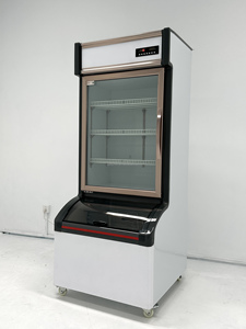<span class=keywords><strong>Réfrigérateur</strong></span> multifonctionnel de magasin de commodité de porte en verre de congélateur vertical commercial - Product Image 3