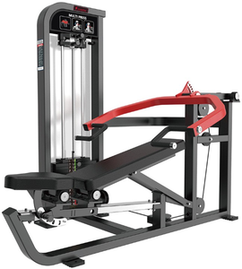 Máquina de prensa múltiple de acero ajustable comercial, equipo de Fitness para selección de carga de Pin de ejercicio de pecho y hombro - Product Image 1