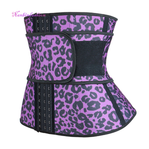 NANBIN Ladies Phổ Biến Purse Eo Huấn Luyện Viên Nhà Cung Cấp Tùy Chỉnh Leopard <span class=keywords><strong>Single</strong></span> Belt Phòng Tập Thể Dục Latex Eo Huấn Luyện Viên Corset Cho Phụ Nữ - Product Image 6