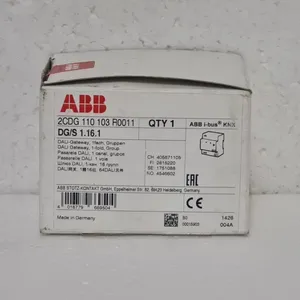 2CDG110103R0011 <span class=keywords><strong>DGS</strong></span> Série 11.61 Module MDRC de passerelle 1 voie <span class=keywords><strong>16</strong></span> groupes - Product Image 1