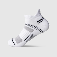 Chaussettes en coton de haute qualité pour hommes Usine en gros Sport Absorption Ventilation Amortissement des chocs Manchette personnalisée Automne Approprié