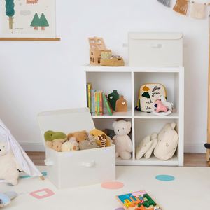 Foldable Large Storage <b>Box</b> Wardrobe Clothes Baskets for Bedroom Organising - Product Image 5