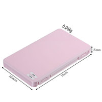 Extensions de cils individuels 3D effet plume, bande ultra-fine, longueurs mixtes, légères, pour pose DIY