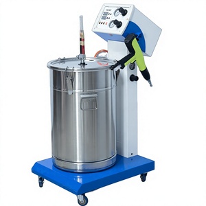 <span class=keywords><strong>Machine</strong></span> de revêtement en poudre électrostatique durable 40W 45L avec pistolet de pulvérisation, système de revêtement en poudre - Product Image 2
