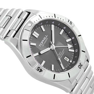 고품질 자동 기계식 시계 - 날짜 기능이 있는 스테인리스 스틸 레트로 다이얼 - Product Image 6