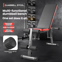 Banc de musculation multifonctionnel 6-en-1 en acier robuste avec réglage multi-niveaux et sièges confortables pour salle de sport commerciale