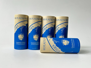 หลอดกระดาษคราฟท์ทรงกลมแท่งกันแดดแบบย่อยสลายได้หลอดกระดาษทรงกระบอกสำหรับบรรจุโลชั่นโลโก้ตามสั่ง - Product Image 3