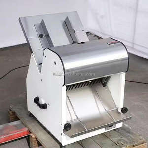 Trancheuse à pain électrique de qualité industrielle, épaisseur de coupe de 12 mm, machine à trancher le pain automatique pour boulangerie commerciale - Product Image 3