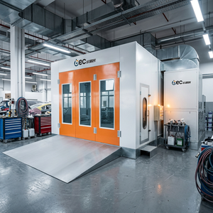 Cabine de <span class=keywords><strong>peinture</strong></span> automobile à chauffage électrique OBEC, système d'évacuation de filtration écologique pour atelier de réparation de <span class=keywords><strong>carrosserie</strong></span> - Product Image 1
