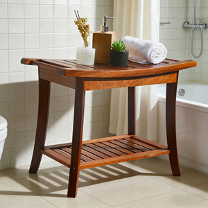 <span class=keywords><strong>Banc</strong></span> <span class=keywords><strong>de</strong></span> douche en teck <span class=keywords><strong>avec</strong></span> étagère <span class=keywords><strong>de</strong></span> <span class=keywords><strong>rangement</strong></span> pour <span class=keywords><strong>salle</strong></span> <span class=keywords><strong>de</strong></span> <span class=keywords><strong>bain</strong></span> et toilettes - Product Image 5