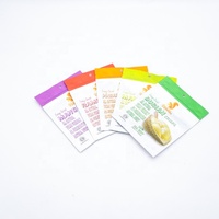 Sac de poche stratifié Logo personnalisé, sac d'emballage à fermeture éclair refermable pour Fruits secs et frais