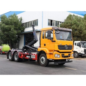 รถบรรทุก SHACMAN 6*4 แบบ Hook Lift ยกตู้คอนเทนเนอร์ 20 ตัน รถบรรทุกขยะแบบ Hook Lift - Product Image 2