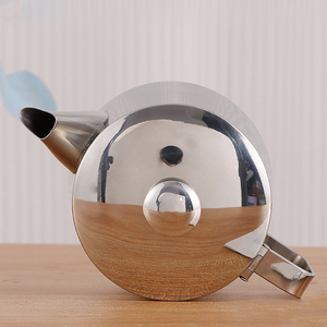 무료 샘플 스테인리스 스틸 찻주전자 커피 드립 푸어오버 핸들 주전자 포트 - Product Image 5