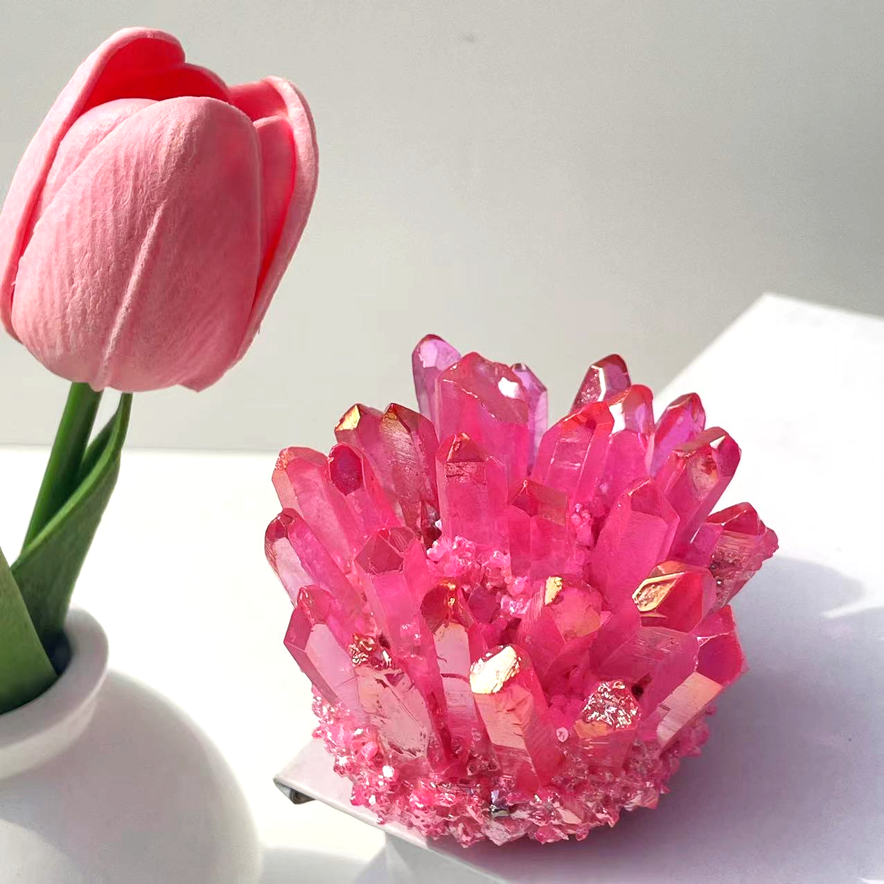 aura pink cluster