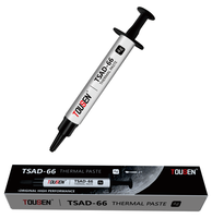 Pâte thermique de performance supérieure pour GPU PC, composé à haute conductivité thermique, seringue, graisse thermique pour CPU, pâte thermique au carbone