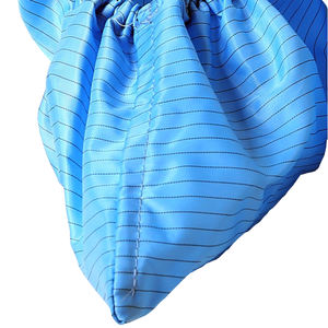 לשימוש חוזר רחיץ אנטי להחליק ESD פוליאסטר בד חדר נקי בתמיסה נעל כיסוי - Product Image 3