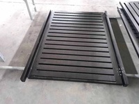 Installation facile conception horizontale en métal prix balustrade de balcon en aluminium
